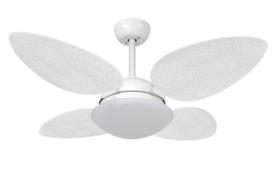 Ventilador De Teto Volare Branco Vd300 Pétalo Palmae 110V