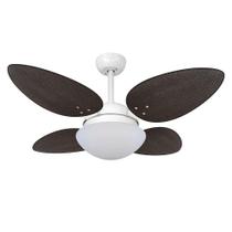 Ventilador De Teto Volare Branco Vd42 4 Pás Tabaco 110V