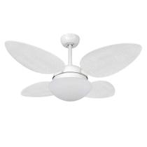 Ventilador De Teto Volare Branco Vd42 Palmae 4 Pás 110V