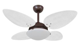 Ventilador De Teto Volare Café Vd300 Pétalo Palmae Br 110V