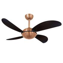 Ventilador De Teto Volare Cobre Fly Office 4 Pás 110V