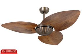 Ventilador de Teto Volare Dunamis Office Bronze Imbuia 220V