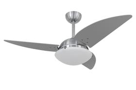 Ventilador de Teto Volare Escovado Class Titânio Luxo 127V