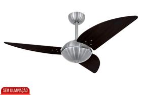 Ventilador de Teto Volare Escovado Office Class Tabaco 127V