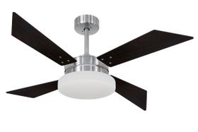 Ventilador de Teto Volare Escovado R1 VD50 Tech Tabaco 220V