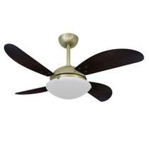 Ventilador De Teto Volare Gold Vd300 Fly 4 Pás Tabaco 110V