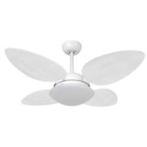 Ventilador de Teto Volare Petalo Palmae Branco 220V