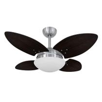 Ventilador De Teto Volare Vd28 Mini 4 Pás Tabaco 110V