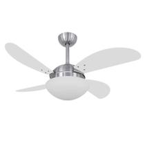 Ventilador De Teto Volare Vd42 Fly 4 Pás Branco 110V