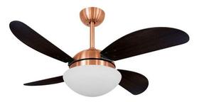 Ventilador De Teto Volare Vd42 Fly Cobre 4 Pás Tabaco 127v Cor:CobreVoltagem:127V Ventilador De Teto Volare Vd42 Fly Cobre 4 Pás Tabaco 127v Cor:CobreVoltagem:127V