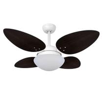 Ventilador De Teto Volare Vd42 Pétalo 4 Pás Tabaco 220V