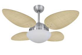 Ventilador de Teto Volare VD42 Pétalo Palmae Natural 127V