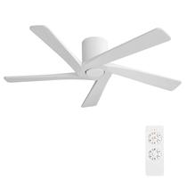 Ventilador de teto WINGBO 54” Motor DC de madeira maciça de 6 velocidades Ventilador de teto WINGBO 54” Motor DC de madeira maciça de 6 velocidades