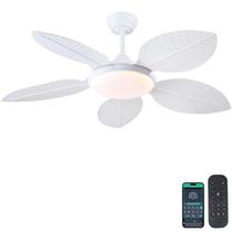Ventilador de teto Wiviniya Tropical 48 polegadas com luzes e controle remoto Ventilador de teto Wiviniya Tropical 48 polegadas com luzes e controle remoto