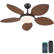 Ventilador de teto Wiviniya Tropical 48 polegadas com luzes e controle remoto Ventilador de teto Wiviniya Tropical 48 polegadas com luzes e controle remoto