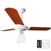 Ventilador de Teto Yris Ventex 150w 3 Pás com Controle Remoto Trio 127v