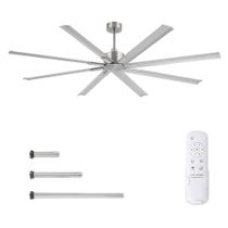 Ventilador de Teto ZMISHIBO 213 cm 8 Hélices 3 Hastes Controle Remoto Ventilador de Teto ZMISHIBO 213 cm 8 Hélices 3 Hastes Controle Remoto