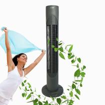 Ventilador de Torre 220V Silencioso 3 Velocidades Compacto 50W