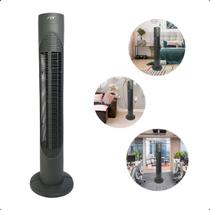 Ventilador de Torre Circulador De Ar 3 Níveis de Velocidade Cinza Potente Silencioso Compacto 110v 220v Verão Calor