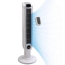 Ventilador de Torre Lasko 2510 - 36cm, 3 Velocidades, Oscilante e com Controle Remoto
