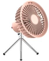 Ventilador de tripé recarregável portátil AiCase 3000mAh com luz LED