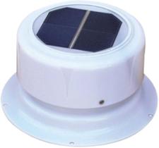 Ventilador de Ventilação para Encanamento Ultra-Fab Solar 18x9 cm