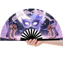 Ventilador dobrável AYTHSRIC de 13 polegadas Line Dance Popping Fans Style7 Ventilador dobrável AYTHSRIC de 13 polegadas Line Dance Popping Fans Style7