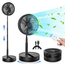 Ventilador Dobrável LIPETY 8,6" USB-C 8000mAh com Controle Remoto Ventilador Dobrável LIPETY 8,6" USB-C 8000mAh com Controle Remoto