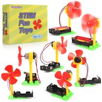 Ventilador elétrico de circuito simples GadgetGlee Kits STEM de 8 a 12 anos Ventilador elétrico de circuito simples GadgetGlee Kits STEM de 8 a 12 anos