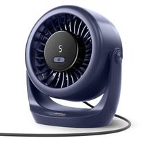 Ventilador elétrico Diveblues TurboFan USB Mini de 5 velocidades com rotação de 360