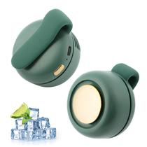 Ventilador elétrico enterlent portátil Silent Mini Bladeless Green