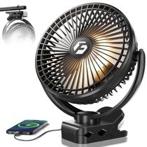 Ventilador Elétrico FRIZCOL Portátil com Presilha 8" Bateria 20000mAh