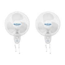 Ventilador Elétrico Hurricane Supreme 12" Kit com 2 Unidades Portátil Silencioso 3 Velocidades