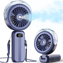 Ventilador Elétrico Otlonpe Dobrável com Nebulizador e Bateria de 4000mAh Ventilador Elétrico Otlonpe Dobrável com Nebulizador e Bateria de 4000mAh