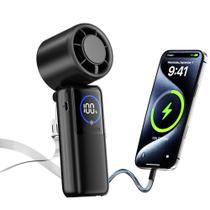 Ventilador Elétrico Portátil Innopower Turbo Recarregável 15000mAh Ventilador Elétrico Portátil Innopower Turbo Recarregável 15000mAh