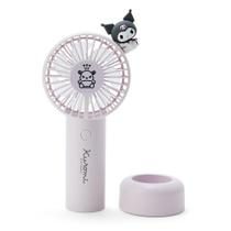 Ventilador elétrico SANRIO Kuromi portátil bidirecional 18x10x4 cm