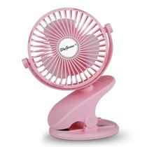 Ventilador elétrico SkyGenius Clip-On Carrinho de bebê 14x20x9cm rosa Ventilador elétrico SkyGenius Clip-On Carrinho de bebê 14x20x9cm rosa