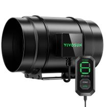 Ventilador elétrico VIVOSUN AeroZesh G8 20cm 725 CFM PWM Control Ventilador elétrico VIVOSUN AeroZesh G8 20cm 725 CFM PWM Control