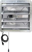 Ventilador Exaustor de Parede iLiving ILG8SF16V-T 16" Prata Ventilador Exaustor de Parede iLiving ILG8SF16V-T 16" Prata