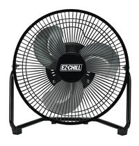 Ventilador EZ-CHILL 9" Cradle, 3 velocidades, inclinação ajustável, metal Ventilador EZ-CHILL 9" Cradle, 3 velocidades, inclinação ajustável, metal