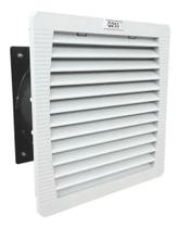 Ventilador Filtrante Para Painéis Elétricos Original Qualitas Mod: Q255 (252x252mm) Ventilador Filtrante Para Painéis Elétricos Original Qualitas Mod: Q255 (252x252mm)