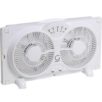 Ventilador Genesis Twin High Velocity Reversível AirFlow Branco