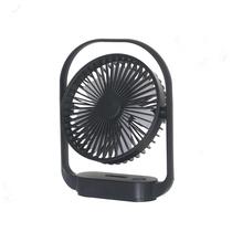 Ventilador GIIKNEW Magnetic Cruise Ship com luz LED 4000mAh preta