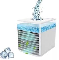 Ventilador Humidificador e Climatizador Mini Ar Condicionado Portátil com Led MINI Ventilador Humidificador e Climatizador Mini Ar Condicionado Portátil com Led MINI