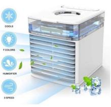 Ventilador Humidificador e Climatizador Portátil com Led MINI