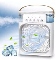 Ventilador Humidificador e Climatizador Portátil com Led MINI
