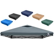Ventilador impermeável Pop Up Canopy Top UNICAMPER de 10 x 10 pés