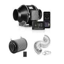 Ventilador inteligente de ventilação iPower GLFANXHKSETINLECWIFI4D8C 10cm