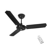 Ventilador Ipanema Preto 220V 3 Pás e Controle