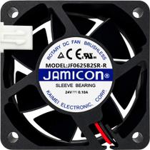 Ventilador JF0625B2SR-R 24V 0.1A 2.4W 2 Fios 2 Pinos 6025 A1